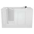 Acrylic Wit 30-In X 51-In Walk-In Soaking Bathtub With Left Hand Drain