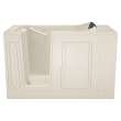 Acrylic Wit 30-In X 51-In Walk-In Soaking Bathtub With Left Hand Drain