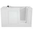 Acrylic Wit 28-In X 48-In Walk-In Soaking Bathtub With Right Hand Drain