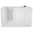 Acrylic Wit 28-In X 48-In Walk-In Soaking Bathtub With Left Hand Drain