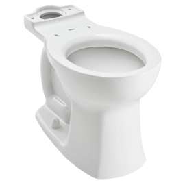 Right Height Round Front Toilet Bowl White