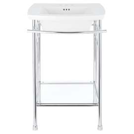 Edgemere 21.5-in. Metal Console Table Legs - In Multiple Colors