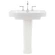 Townsend Pedestal Bathroom Sink with 4