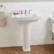 Townsend Pedestal Bathroom Sink with 4