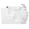 3252OD.109.ARW-PC 32-in. x 52-in. Outward Opening Door Walk-In Air Spa Bathtub with Right Door/Drain and Tub Faucet in White