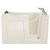3060.109.SRL 30-in. x 60-in. Walk-In Soaking Bathtub with Right-Hand Drain and Tub Faucet in Linen