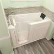 3060.109.SL-M Gelcoat Wit 30-in. x 60-in. Walk-In Soaking Bathtub with Left-Hand Drain and Tub Faucet