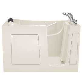 Gelcoat Wit 30-In X 60-In Walk-In Air Spa Bathtub With Right Hand Drain