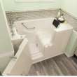 30-in. x 52-in. Outward Opening Door Walk-In Soaking Bathtub with Left Door/Drain and Tub Faucet