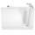 3052.109.WRW 30-in. x 52-in. Walk-In Whirlpool Massage Bathtub with Right-Hand Drain and Tub Faucet in White