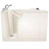 3052.109.SLL 30-in. x 52-in. Walk-In Soaking Bathtub with Left-Hand Drain and Tub Faucet in Linen