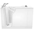 3052.109.CLW 30-in. x 52-in. Walk-In Air Spa and Whirlpool Massage Bathtub with Left-Hand Drain and Tub Faucet in White