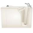 3052.109.ARL 30-in. x 52-in. Walk-In Air Spa Bathtub with Right-Hand Drain and Tub Faucet in Linen
