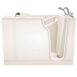 3052.109.AR-M Gelcoat Wit 30-in. x 52-in. Walk-In Air Spa Bathtub with Right-Hand Drain and Tub Faucet