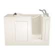 Gelcoat Wit 28-In X 48-In Walk-In Whirpool Bathtub With Right Hand Drain