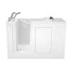 2848.109.SLW 28-in. x 48-in. Walk-In Soaking Bathtub with Left-Hand Drain and Tub Faucet in White