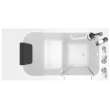 2848.109.ARW 28-in. x 48-in. Walk-in Air Spa Bathtub with Right-Hand Drain and Tub Faucet in White