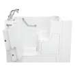 SS9OD5230LS-WH-PC 30-in. x 52-in. Outward Opening Door Walk-In Soaking Bathtub with Tub Faucet in White