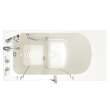 Gelcoat Wit 30-In X 52-In Walk-In Soaking Bathtub With Left Hand Drain