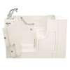 SS9OD5230LJ-BC-PC 30-in. x 52-in. Outward Opening Door Walk-In Jet Massage Bathtub with Tub Faucet in Linen