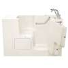 32-in. x 52-in. Outward Opening Door Walk-In Soaking Bathtub with Tub Faucet in Linen
