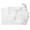 32-in. x 52-in. Outward Opening Door Walk-In Air Massage and Jet Massage Bathtub with Tub Faucet in White