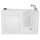 30-in. x 60-in. Walk-In Air Spa and Whirlpool Massage Bathtub with Right-Hand Drain and Tub Faucet in White