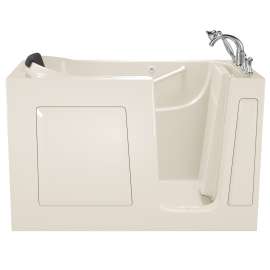 3060.609.AR-M Gelcoat Wit 30-in. x 60-in. Walk-In Air Spa Bathtub with Right-Hand Drain and Tub Faucet
