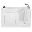 30-in. x 60-in. Walk-In Air Spa Bathtub with Right-Hand Drain and Tub Faucet in White