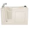 30-in. x 60-in. Walk-In Whirlpool Massage Bathtub with Left-Hand Drain and Tub Faucet in Linen