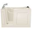 3060.609.SL-M Gelcoat Wit 30-in. x 60-in. Walk-In Soaking Bathtub with Left-Hand Drain and Tub Faucet