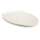 Elongated Toilet Seat with Trivantage in Linen