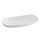 Right Height Elongated Toilet Tank Lid, in White