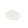Round Closed-Front Toilet Seat with Soft Close, Grip Tight and Quick Release in White