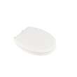 Round Closed-Front Toilet Seat with Soft Close, Grip Tight and Quick Release