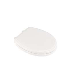 Round Closed-Front Toilet Seat with Soft Close, Grip Tight and Quick Release