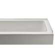 60-in. x 30-in. Integral Apron Bathtub with Left Hand Drain in Arctic