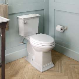 Town Square S Elongated 1.28 GPF Toilet Less Seat