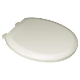 Slow-Close Round Toilet Seat in Linen