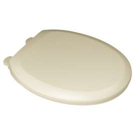 Slow-Close Round Toilet Seat in Bone