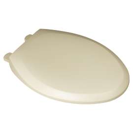 Elongated Closed Front Toilet Seat and Lid in Bone