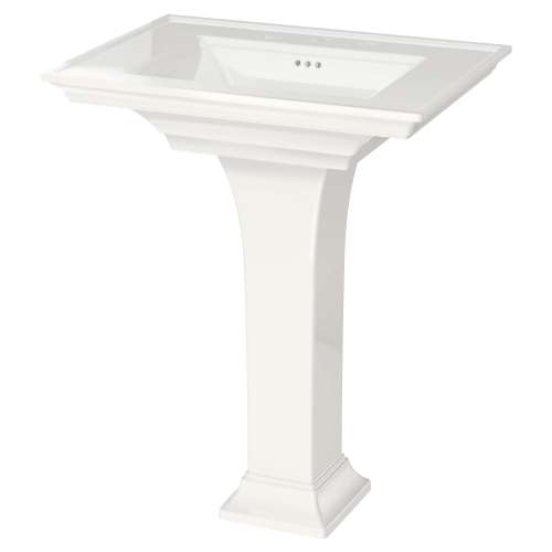 American Standard Town Square S Fine Fireclay 30-in Rectangular Pedestal Sink - In Multiple Colors