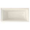 American Standard Town Square S 60-in Rectangular Alcove Bathtub with Left Side Drain
