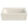 Town Square S 60-in Rectangular Alcove Bathtub with Left Side Drain