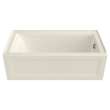 Town Square S 60-in Rectangular Alcove Bathtub with Left Side Drain