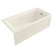 Town Square S 60-in Rectangular Alcove Bathtub with Left Side Drain
