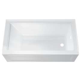 Town Square S 60-in Rectangular Alcove Bathtub with Right Side Drain
