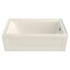 Town Square S 60-in Rectangular Alcove Bathtub with Right Side Drain