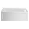 Town Square S 60-in Rectangular Alcove Bathtub with Right Side Drain