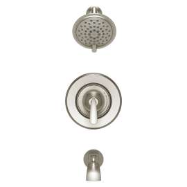 Somerville 1.8 GPM Tub and Shower Trim Kit with Ceramic Disc Valve Cartridge and Lever Handle, 8039502.295